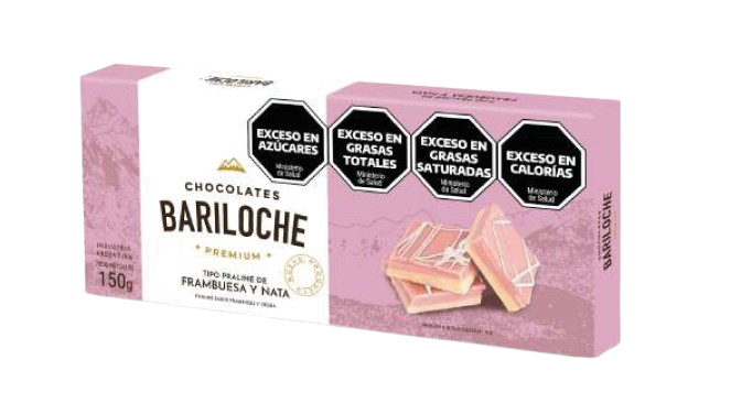 Praline de FRANBUESA Y NATA X 150g